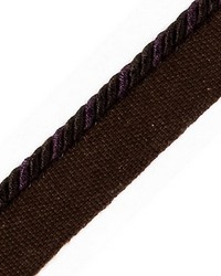 Cord With Tape Prune by  Scalamandre Trim 