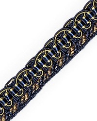 Gimp Marine Et Bronze by  Scalamandre Trim 