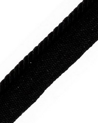 Cord With Tape Noir by  Scalamandre Trim 
