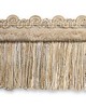 Scalamandre Trim SAFARI FRINGE WITH CHENILLE TAUPE