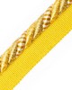 Scalamandre Trim SAFARI CORD WITH TAPE B SAFFRON