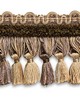 Scalamandre Trim SAFARI TASSEL FRINGE CHENILLE COFFEE