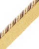 Scalamandre Trim SAFARI CORD WITH TAPE C COFFEE