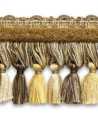 Safari Tassel Fringe Chenille Medium Beige by   