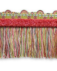 Safari Fringe With Chenille Teal rose by   