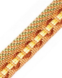 Safari Piping With Tape Sage rose by  Scalamandre Trim 