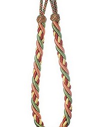 Safari Rope Tieback Sage rose by   