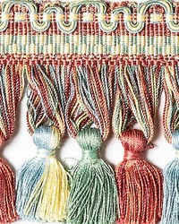 Safari Tassel Fringe Rose blue by   