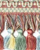 Scalamandre Trim SAFARI TASSEL FRINGE ROSE/BLUE