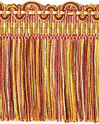 Safari Cut Fringe Claret rose by   