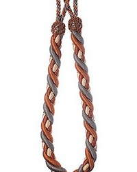 Safari Rope Tieback Slate clay by   