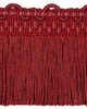 Scalamandre Trim SAFARI CUT FRINGE GARNET