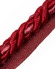 Scalamandre Trim SAFARI CORD WITH TAPE A GARNET