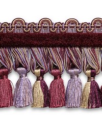 Safari Tassel Fringe Chenille Amthy burg multi by   