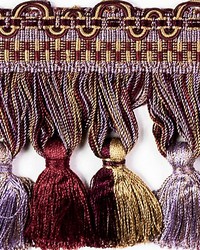 Safari Tassel Fringe Amthy burg multi by   