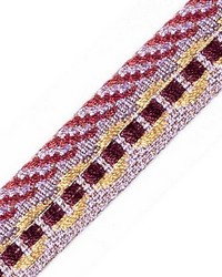 Safari Piping With Tape Amthy burg multi by  Scalamandre Trim 