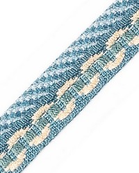 Safari Piping With Tape Teal by  Scalamandre Trim 