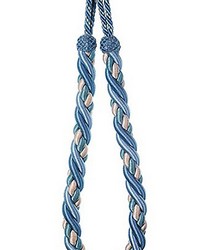Safari Rope Tieback Teal by   