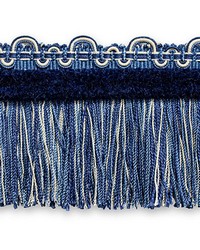 Safari Fringe With Chenille Sapphire by   