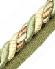 Scalamandre Trim SAFARI CORD WITH TAPE A SAGE
