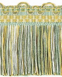 Safari Cut Fringe Seafoam gold by   