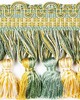 Scalamandre Trim SAFARI TASSEL FRINGE SEAFOAM/GOLD