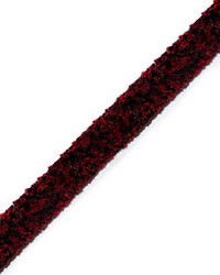 Safari Tweeded Chenille B Red black by   