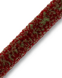 Safari Tweeded Chenille B Sage red by   