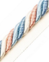 Milady Cord With Tape B Summer Sky cream by  Scalamandre Trim 