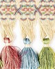 Scalamandre Trim MILADY TASSEL FRINGE SPECTRUM/CREAM