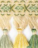 Scalamandre Trim MILADY TASSEL FRINGE MEADOW/BEIGE