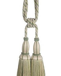 Milady Cut Fringe Tieback Meadow cream by   