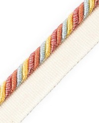 Milady Cord With Tape A Cotton Candy by  Scalamandre Trim 
