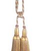 Scalamandre Trim MILADY CUT FRINGE TIEBACK COTTON CANDY