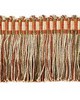 Scalamandre Trim MILADY CUT FRINGE TERRACOTTA/MOSS