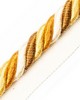 Scalamandre Trim MILADY CORD WITH TAPE B PUMPKIN
