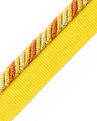 Milady Cord With Tape A Saffron by  Scalamandre Trim 