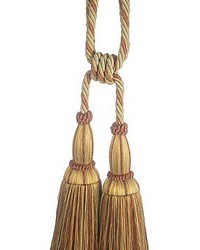 Milady Cut Fringe Tieback Saffron by   