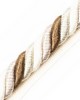 Scalamandre Trim MILADY CORD WITH TAPE B BISCOTTI/CREAM
