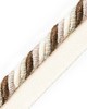 Scalamandre Trim MILADY CORD WITH TAPE C BISCOTTI/CREAM
