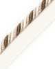 Scalamandre Trim MILADY CORD WITH TAPE A BISCOTTI/CREAM
