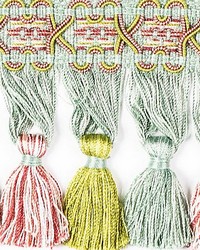 Milady Tassel Fringe Seafoam rose chartreuse by   