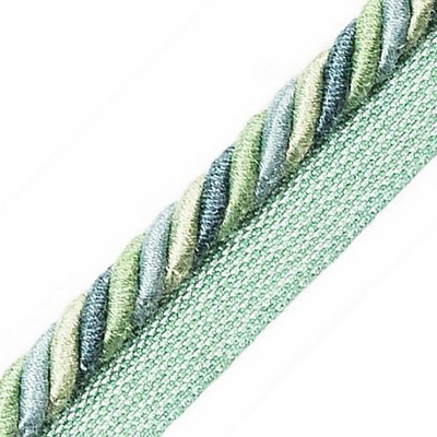 Scalamandre Trim Milady Cord With Tape C Seaglass PL 05215064 Green 60% COTTON 40% VISCOSE  Cord 