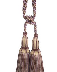 Milady Cut Fringe Tieback Heather by   