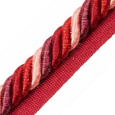 Scalamandre Trim Milady Cord With Tape B Berries PL 05235059 60% COTTON 40% VISCOSE  Cord 