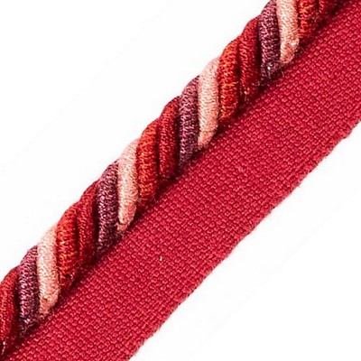 Scalamandre Trim Milady Cord With Tape C Berries PL 05235064 60% COTTON 40% VISCOSE  Cord 