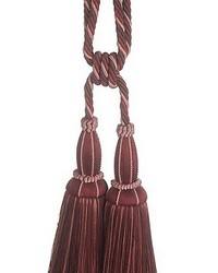 Milady Cut Fringe Tieback Berries by   