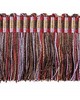 Scalamandre Trim MILADY CUT FRINGE OAK/LILAC