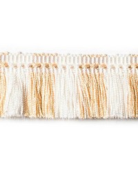 Bayadere Moss Fringe Coquille by  Scalamandre Trim 