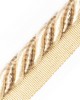 Scalamandre Trim BAYADERE CORD WITH TAPE A BEIGE